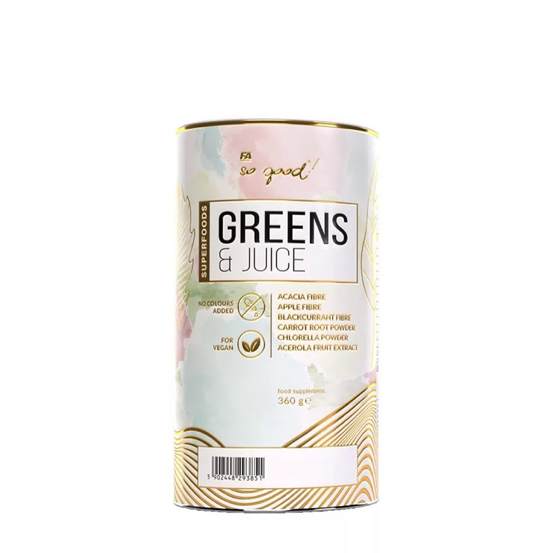 BŁONNIK GREENS & JUICE CYTRYNOWY 360 g - SO GOOD! - obrazek 2