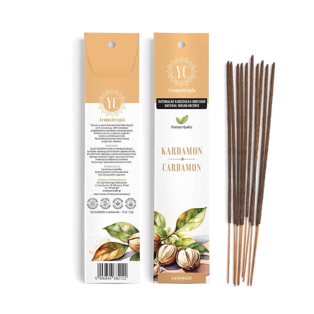 KADZIDEŁKA INDYJSKIE KARDAMON (10 szt.) 16 g - YOUR CANDLE - obrazek 2