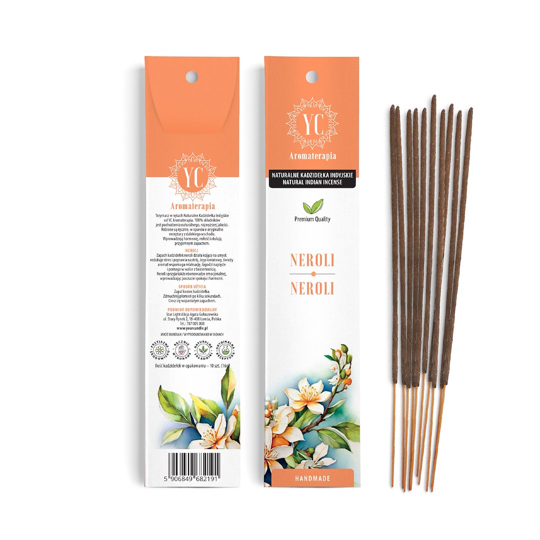KADZIDEŁKA INDYJSKIE NEROLI (10 szt.) 16 g - YOUR CANDLE - obrazek 2