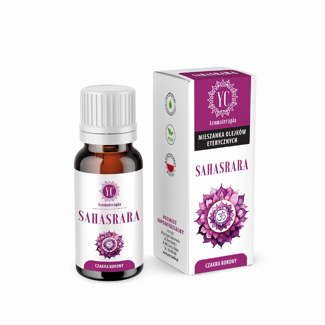 OLEJEK ETERYCZNY MIX CZAKRA KORONY SAHASRARA 10 ml - YOUR CANDLE - obrazek 2