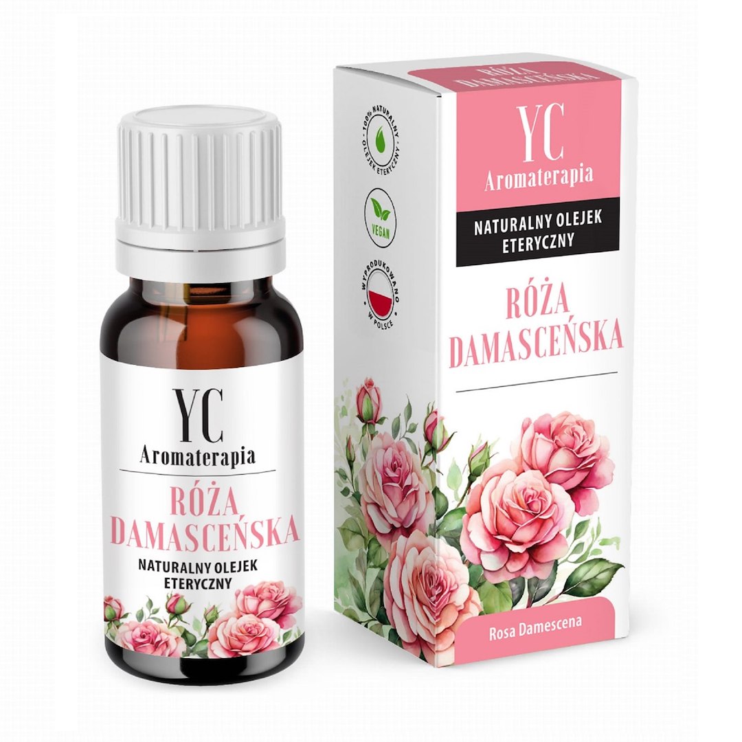 OLEJEK ETERYCZNY RÓŻA DAMASCEŃSKA 10 ml - YOUR CANDLE - obrazek 2