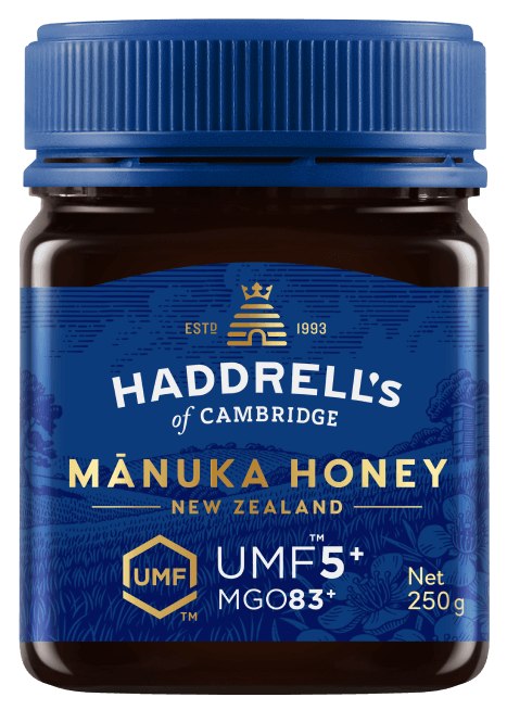 MIÓD MANUKA MGO 83+ UMF 5+ 250 g - HADDRELL'S OF CAMBRIDGE - obrazek 2